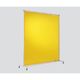 吉野 溶接遮光用衝立 単体型 キャスター4個付き イエロー YS-22SC-Y 1個 3-1757-01（直送品）