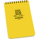 Rite in the Rain RITR 4X6 トップスパイラル ノートブック ユニバーサル イエロー 146 1冊 835-3716（直送品）