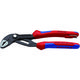 KNIPEX ウォーターポンププライヤー コブラ コンフォートハンドル落下防止リング付 180mm 8702-180TBK 1丁(1個)（直送品）