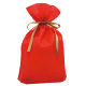 カクケイ　不織布ギフトバッグ　レッド　M　FK3073　1袋（10枚入）
