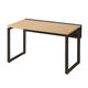 Ceha プレノデスクシステム 平机 引出し無し オーク天板/ブラック脚 幅1200×奥行600×高さ720mm 1台 (3梱包) オフィスデスク 事務机