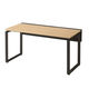 Ceha プレノデスクシステム 平机 引出し無し オーク天板/ブラック脚 幅1400×奥行700×高さ720mm 1台 (3梱包)