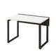 Ceha プレノデスクシステム 平机 引出し無し ホワイト天板/ブラック脚 幅1000×奥行700×高さ720mm 1台 (3梱包)