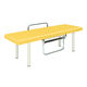 高田ベッド製作所 診察台 イエロー 650×1800×500mm TB-568 1台 7-3161-08（直送品）