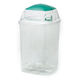 山崎産業 YAMAZAKI ゴミ箱/トラッシュカン（90L~120L未満）屋内用分別ゴミ箱  透明エコダスター #90ペットボトル用 TPD9G 1個（直送品）