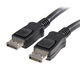 Startech.com 5m ラッチ付きDisplayPort 1.2 ケーブル DISPL5M 1個