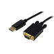 Startech.com 4.5m DisplayPort-VGA変換ケーブル DP2VGAMM15B 1個