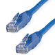 Startech.com 2m カテゴリー6 LANケーブル ブルー RJ45モールディング N6PATC2MBL 1個
