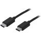USB 2.0対応USB-C ケーブル　オス/オス　2m　USB2CC2M　1個　StarTech.com（直送品）