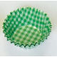 遠藤商事 オーブンケース チェック柄(250枚入) 9号深口 緑 XOC0233 1個