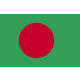 東京製旗 バングラディシュ国旗(卓上旗16×24cm) 406615 1枚