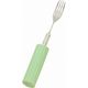 フセ企画 曲げ曲げハンドル・シリコン スポンジ付 フォーク小 介護 食器 フォーク  R-23/SS28 1個