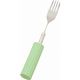 フセ企画 曲げ曲げハンドル・シリコン スポンジ付 フォーク大 介護 食器 フォーク  R-20/SS28 1個