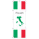 東京製旗 のぼり旗 イタリアン【国旗ヨコ・地図】 34906（直送品）