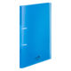 リヒトラブ フラット・ツイストリングファイル A4S 2穴 青 F5000-8 4冊