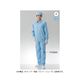 東洋リントフリー 防塵上着 青 FH203Cー02 M 1枚 61-0091-78（直送品）