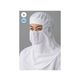 東洋リントフリー 防塵フード 白 FX441Cー01 L 1枚 61-0095-11（直送品）