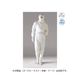 ゴールドウイン AC対応フード付ワンピ フロントファスナー型 ホワイト L PP1940-01-L 1枚 61-0134-13（直送品）