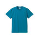 United Athle（ユナイテッドアスレ） 5001綿Tシャツ S ターコイズブルー 1包（10枚入） キャブ（直送品）