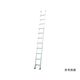 ナカオ 一連はしご「ノッポシングル」 2.01m NS20 1個 61-9749-33（直送品）
