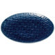 アースモス 中皿 網代 藍丸皿 (3個入) utw-22229656（直送品）