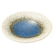 アースモス 中皿 青水彩輪二重15cm皿 (7個入) utw-23623756（直送品）