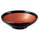 アースモス 越前椀 [A]越前鉢 黒内朱天黒7.5寸 (2個入) utw-72317936（直送品）