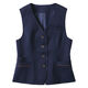 サーヴォ ベスト レディース オフィス 制服 事務服 ネイビー 5号 GVEL-2603-K3 1着（直送品）
