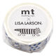 【アウトレット】【Goエシカル】訳あり カモ井加工紙 mt×Lisa Larson モリー MTLISA15 幅15mm×長さ7m 1個