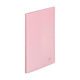 リヒトラブ soeru クリヤーブック 20P ピーチピンク N8101-12 1冊