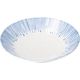 陶里 麺皿 しずく十草23cm深皿 (5個入) tri-300552313（直送品）