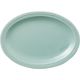 陶里 楕円皿 グリーンリムドット21オーバル (3個入) tri-300803002（直送品）