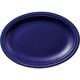 陶里 楕円皿 ネイビーリムドット27オーバル (2個入) tri-300803011（直送品）