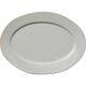 陶里 楕円皿 ワイドリムアイボリー23cmプラター (3個入) tri-300803108（直送品）