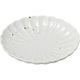 陶里 小皿 ワラ白釉ひな菊4.0皿 (5個入) tri-301638839（直送品）