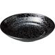 陶里 麺皿 銀彩黒玉渕7.5麺皿 (4個入) tri-302452225（直送品）
