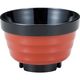 陶里 汁椀 ［ＴＡ］（小）ロクロ重ね椀 朱帯黒 (6個入) tri-305667611（直送品）