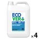 エコベール 洗濯洗剤 液体 ランドリーリキッド ラベンダー＆ユーカリの香り 詰め替え 大容量 業務用 5L 1箱（4個入） ECOVER
