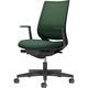 【組立設置込】コクヨ ミトラ2 メッシュ スタンダードバック ランバー付 L字肘 黒脚 ウレタンキャスター ブラック×ディープグリーン １脚（直送品）