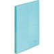 リヒトラブ クリヤーブック<soeru> A4S 40ポケット アイスブルー N8102-14 1セット(1冊×5)