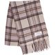 ソレイユ カシミヤチェック柄ストール　ライトピンク TX008958-46 1個（直送品）