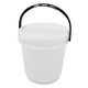 伸和 密閉バケツ・ミニ(丸) 5L 2-8641-02 1セット(2個)