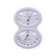 タニタ 温度計 温湿度計 TTー509 ホワイト 1セット(2個) 61-3445-55（直送品）