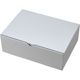 ヘッズ 無地シルバーグレーギフトボックス-L1 外寸：W343×H115×D245mm MSG-LGB1 1セット（10枚）