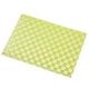 パール金属 水洗いできる ランチョンマット クールカラー 44×30cm ライムグリーン 198110 1個（直送品）