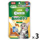 ペットキッス ネコちゃんの歯みがきおやつ プチ チキン味 国産 14g 3袋 ライオンペット 猫用 おやつ
