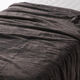 無印良品 再生ポリエステル　あたたかファイバー薄手毛布 Ｓ １４０×２００ｃｍ ダークグレー  良品計画