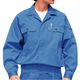 ミドリ安全 作業服 長袖 ブルゾン M6477 5L ブルー 3110001809 1点（直送品）