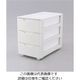 エスコ 440x740x 670mm 引出し式収納ケース(3段) EA506L-43 1個（直送品）