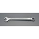 エスコ 22x300mm 片目片口スパナ(ロング) EA614SX-22 1丁（直送品）